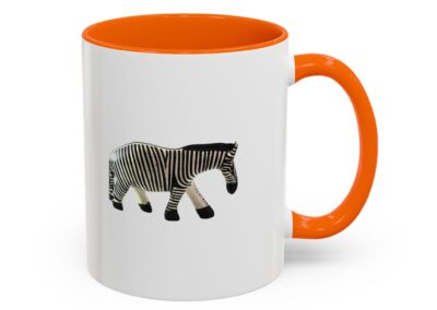 Zebra Print Accent Coffee Mug