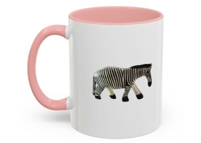 Zebra Print Accent Coffee Mug