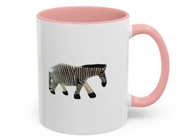 Zebra Print Accent Coffee Mug