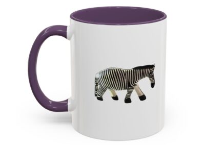 Zebra Print Accent Coffee Mug