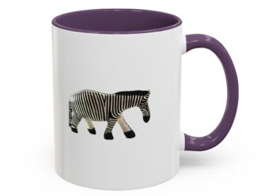 Zebra Print Accent Coffee Mug