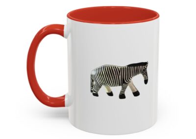 Zebra Print Accent Coffee Mug