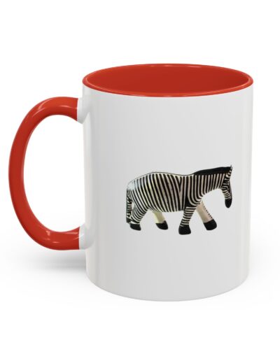 Zebra Print Accent Coffee Mug