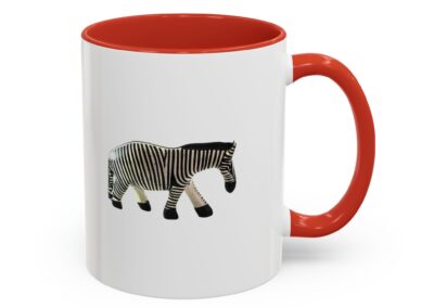 Zebra Print Accent Coffee Mug