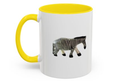 Zebra Print Accent Coffee Mug