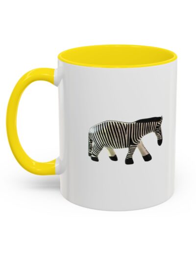 Zebra Print Accent Coffee Mug