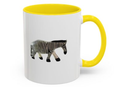 Zebra Print Accent Coffee Mug