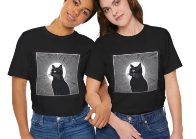 Mystical Black Cat T-Shirt