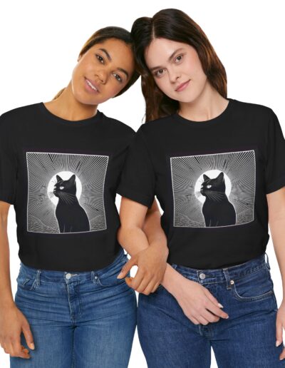 Mystical Black Cat T-Shirt