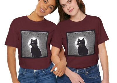 Mystical Black Cat T-Shirt