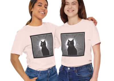 Mystical Black Cat T-Shirt