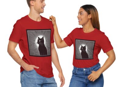 Mystical Black Cat T-Shirt