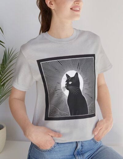 Mystical Black Cat T-Shirt