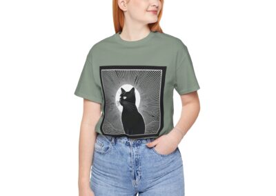 Mystical Black Cat T-Shirt