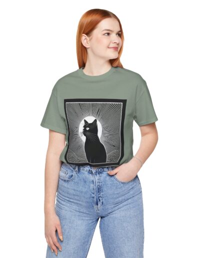 Mystical Black Cat T-Shirt