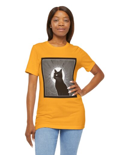 Mystical Black Cat T-Shirt