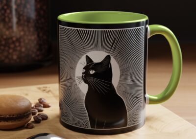 Mystical Cat Accent Coffee Mug