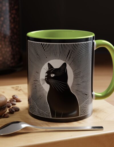 Mystical Cat Accent Coffee Mug
