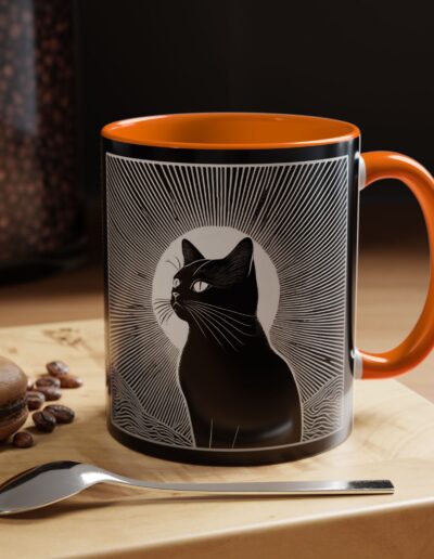 Mystical Cat Accent Coffee Mug
