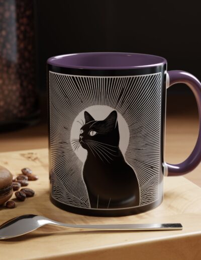 Mystical Cat Accent Coffee Mug