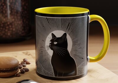 Mystical Cat Accent Coffee Mug