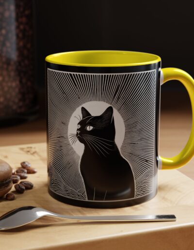 Mystical Cat Accent Coffee Mug