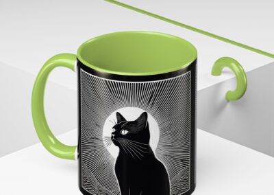 Mystical Cat Accent Coffee Mug