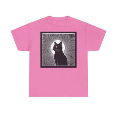 Mystical Cat Unisex Heavy Cotton T-Shirt