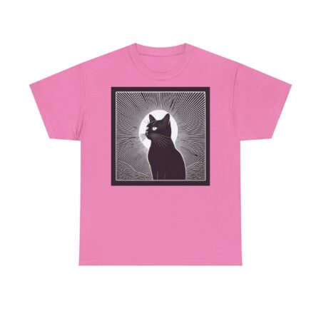 Mystical Cat Unisex Heavy Cotton T-Shirt