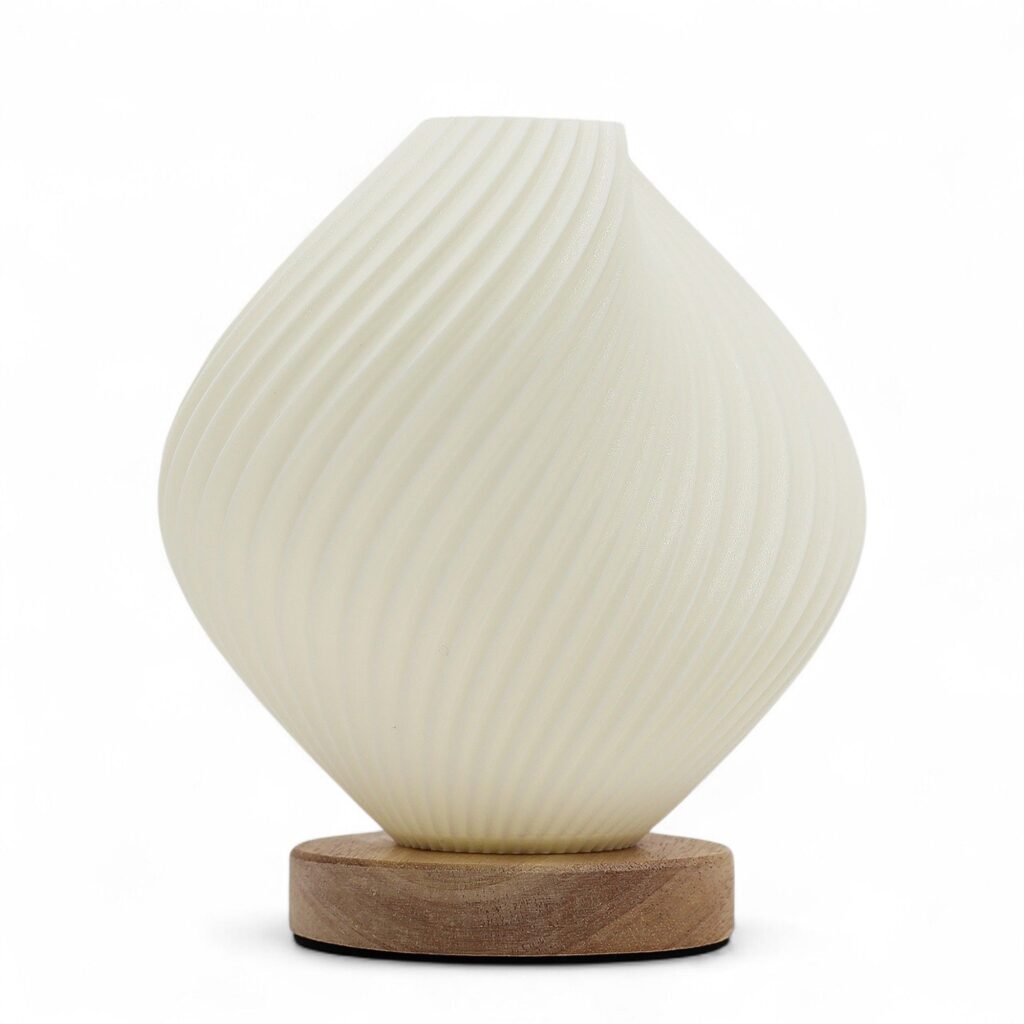 New Wave Lamp – Shell Twisted Design