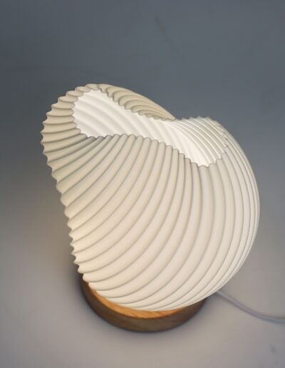 New Wave Lamp – Shell Twisted Design