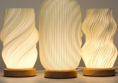 New Wave Lamp – Cloud Twisted Design