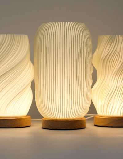 New Wave Lamp – Cloud Twisted Design