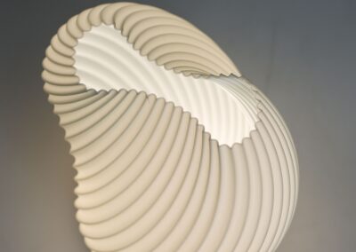 New Wave Lamp – Shell Twisted Design