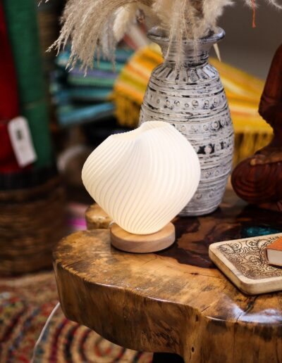 New Wave Lamp – Shell Twisted Design