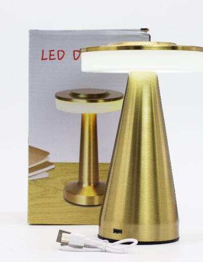 Touch Lamp – Tall Stem Copper