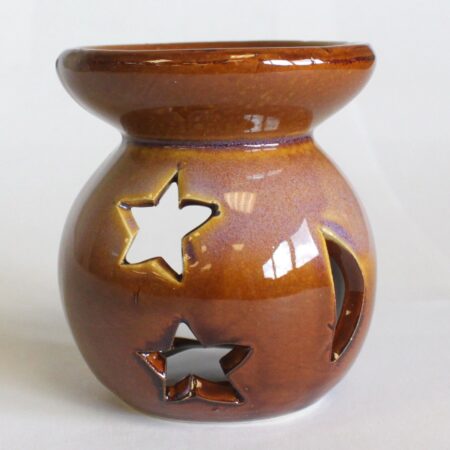 Moon and Star Oil Burner