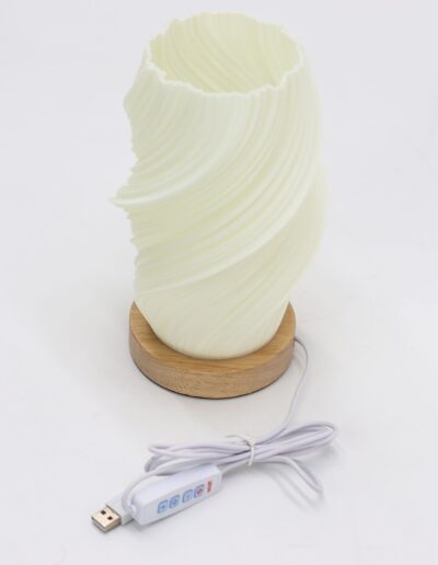 New Wave Lamp – Cloud Twisted Design