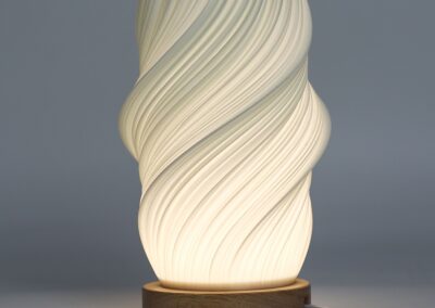 New Wave Lamp – Cloud Twisted Design
