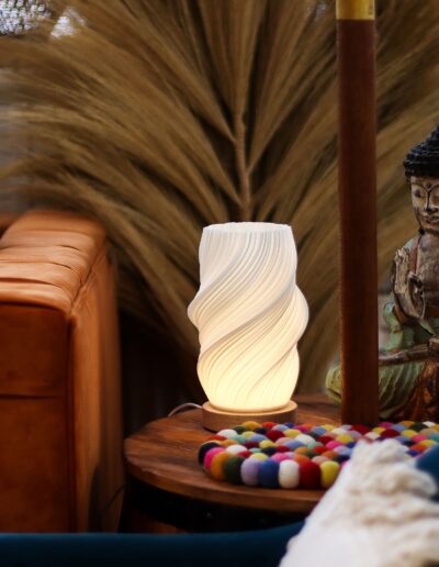 New Wave Lamp – Cloud Twisted Design