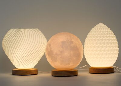 New Wave Lamp – Shell Twisted Design