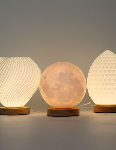 New Wave Lamp – Shell Twisted Design
