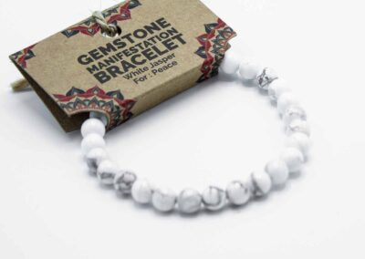 White Jasper Manifestation Bracelet