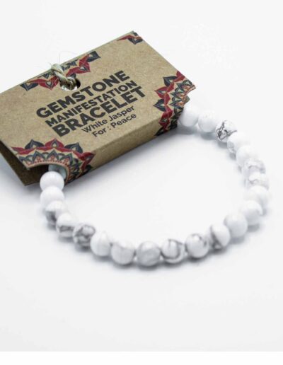White Jasper Manifestation Bracelet