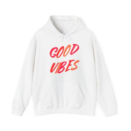 Good Vibes Hoodie – Casual Positive Message Pullover